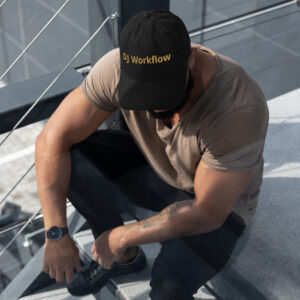 DJ Workflow Distressed Dad Hat
